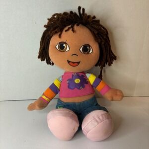 Fisher Price Dora the Explorer Soft & Stylish Plush Doll 2003 Nick Jr. Kidcore